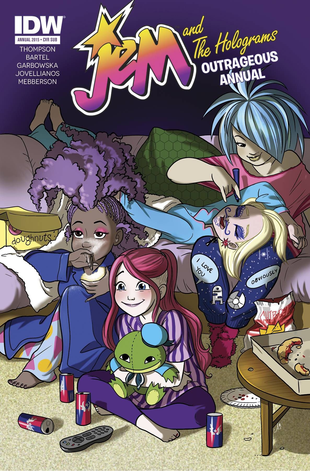 Jem & The Holograms Outrageous Annual #1 Comic