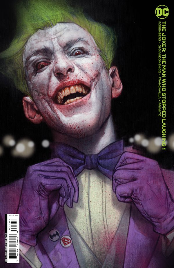 Joker: The Man Who Stopped Laughing #1 (Cvr G Inc 1:50 Ben Oliver Var)