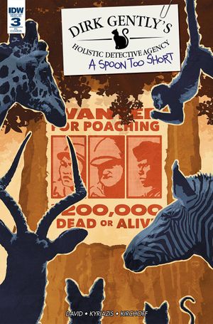 Dirk Gently A Spoon Too Short #3 (10 Copy Cover)