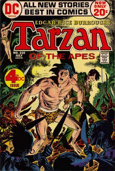Tarzan #210 Comic
