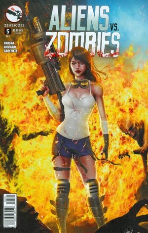 Aliens Vs Zombies #5 (C Cover Anderson)