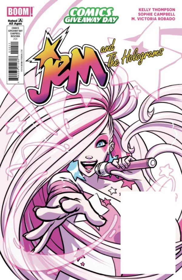 Comics Giveaway Day 2026: Jem and the Holograms / My Little Pony Flipbook #1 Comic