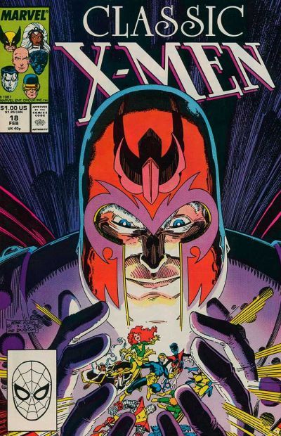 Classic X-Men #18 Comic