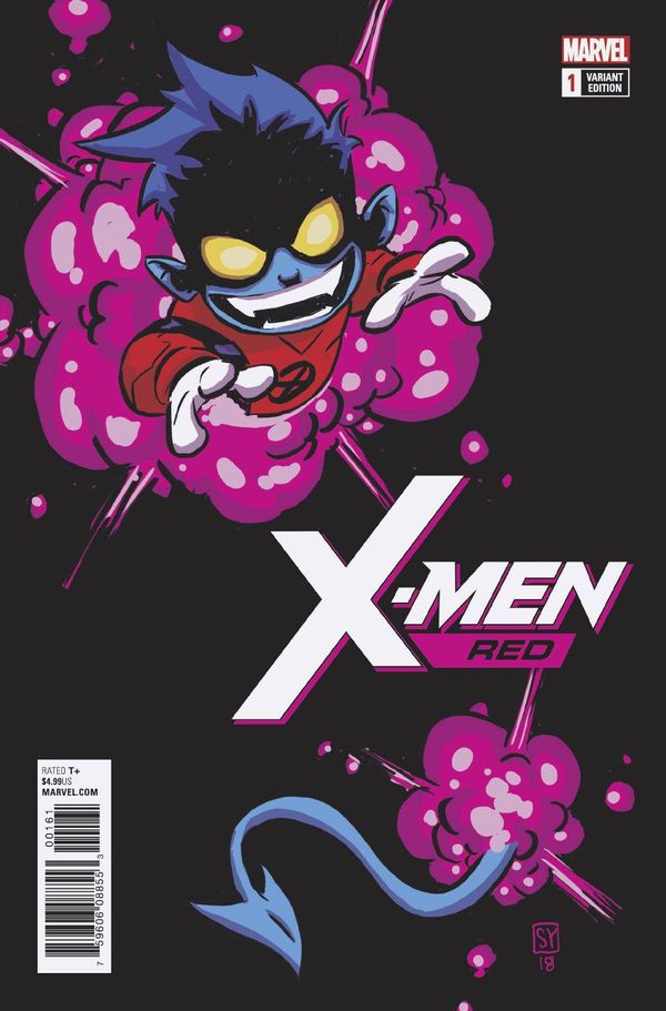 X-Men: Red #1 (Young Variant Leg)