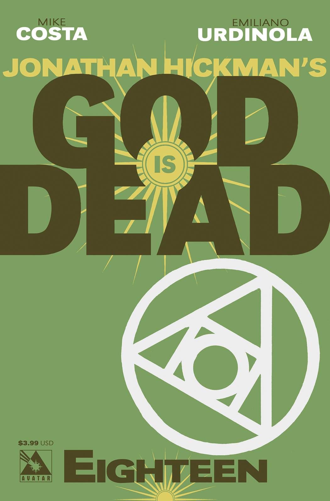 God Is Dead #18 Comic