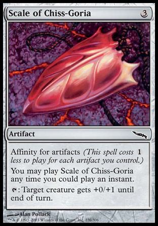 Scale of Chiss-Goria (Mirrodin) Trading Card