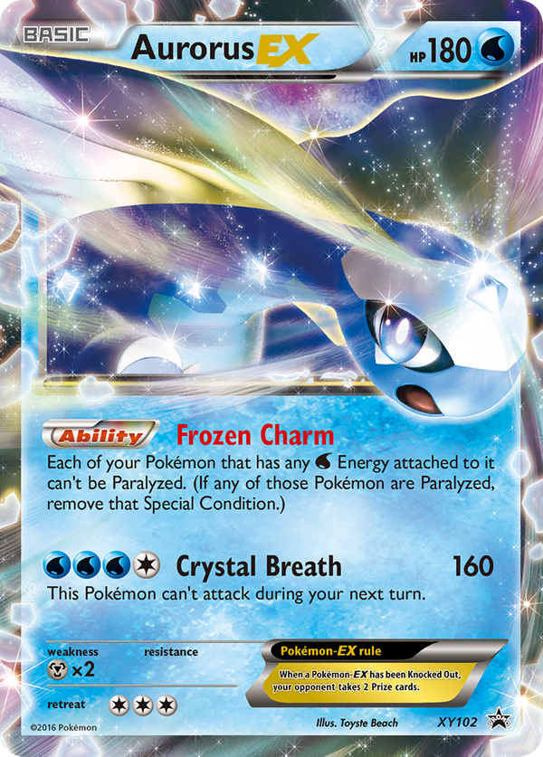 Aurorus EX (XY102) - XY Black Star Promos