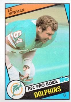 Ed Newman 1984 Topps #126 Sports Card