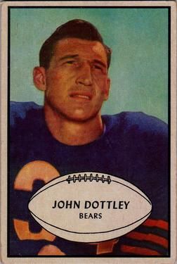 John Dottley 1953 Bowman #2 Sports Card
