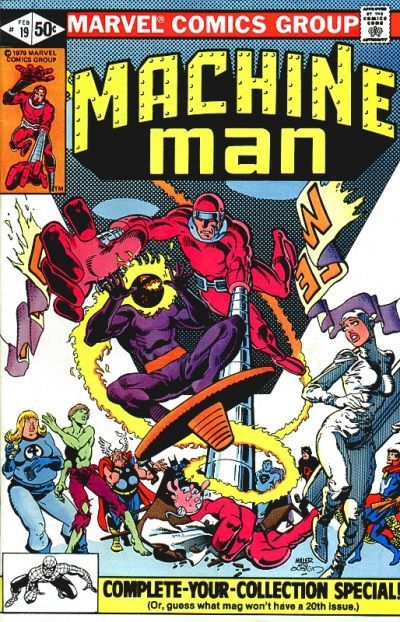 Machine Man #19 Comic