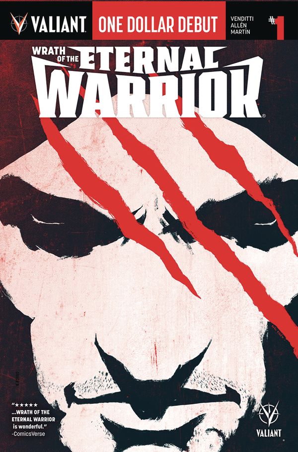 One Dollar Debut Wrath Eternal Warrior #1