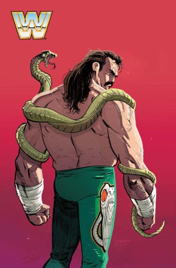 WWE #6 (30 Copy Cover Burnett Jake Snake)