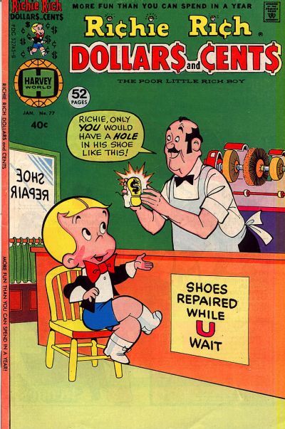 Richie Rich Dollars and Cents #77 Comic