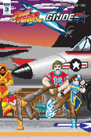 Street Fighter x G.I. Joe #3 (10 Copy Cover)