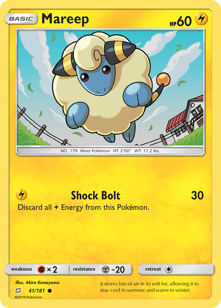 Mareep (41/181) - Team Up Pokémon Card