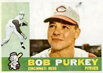 Bob Purkey 1960 Topps #4 Sports Card