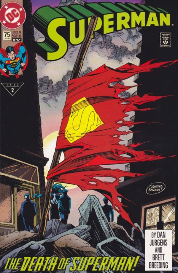 Superman #75 (4th Printing)