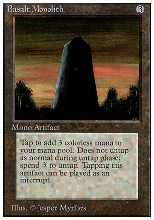 Basalt Monolith (Unlimited) Trading Card