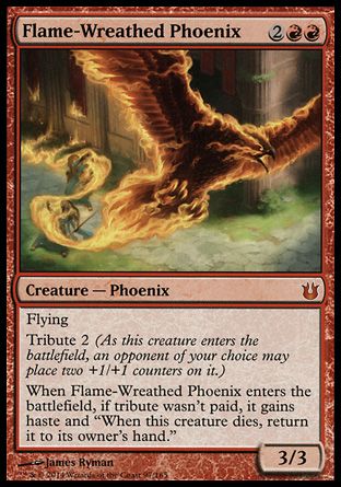 Flame-Wreathed Phoenix (Born of the Gods) Trading Card