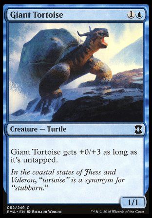 Giant Tortoise (Eternal Masters) Trading Card