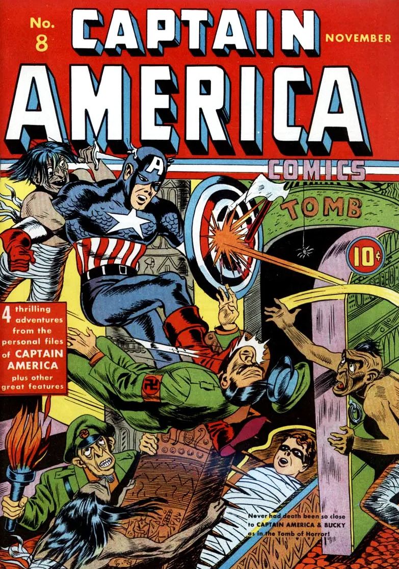 Captain America Comics #8 Comic