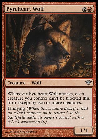 Pyreheart Wolf (Dark Ascension) Trading Card