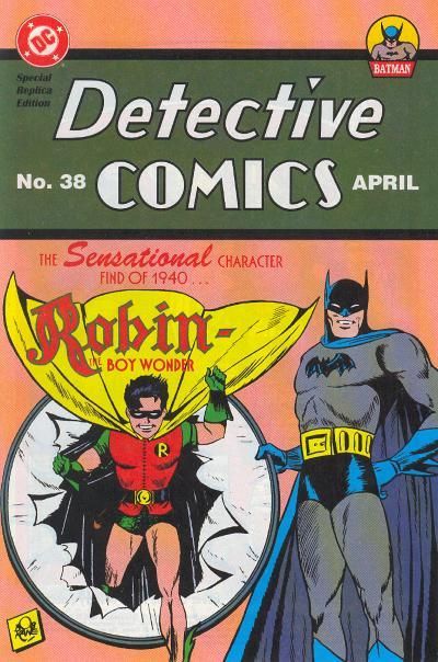 Detective Comics Special Replica Edition Comic