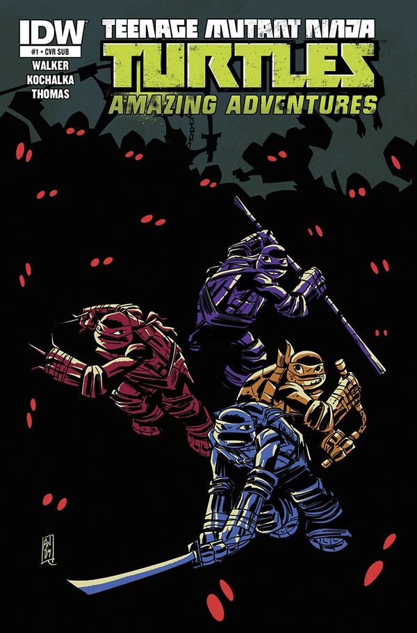 Teenage Mutant Ninja Turtles Amazing Adventures #1 (Subscription Variant)