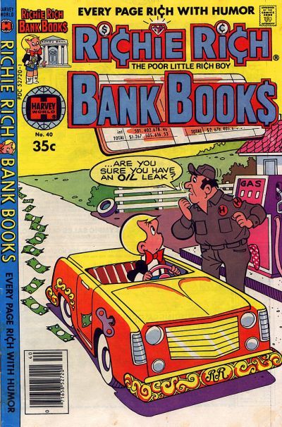 Richie Rich Bank Book #40 Comic