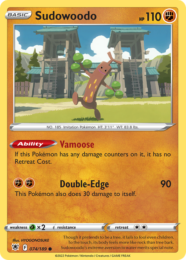 Sudowoodo (74/189) Astral Radiance Value GoCollect (sudowoodo74