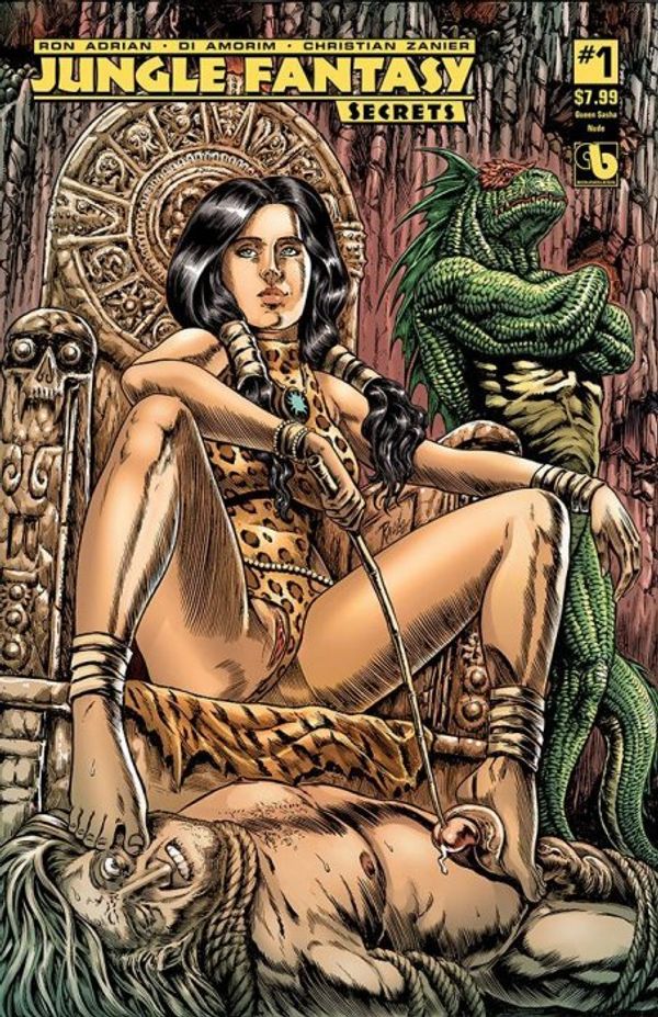 Jungle Fantasy: Secrets #1 (Queen Sasha Nude)
