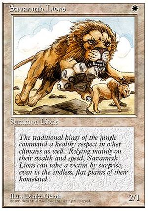 Savannah Lions (4th Edition - Alternate)