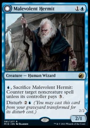 Malevolent Hermit (Innistrad: Midnight Hunt)