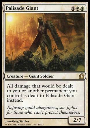 Palisade Giant (Return to Ravnica) Trading Card