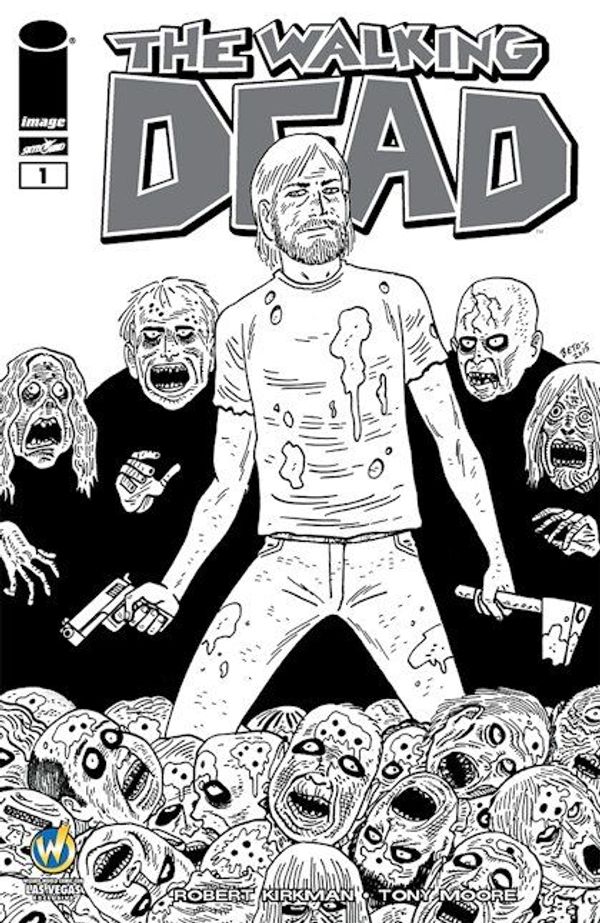 The Walking Dead #1 (Wizard World Las Vegas 2015 Sketch)