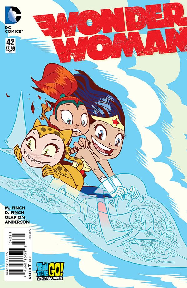 Wonder Woman #42 (Teen Titans Go Variant Cover)