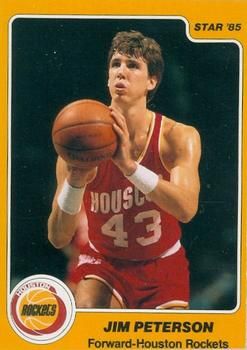 Jim Petersen 1984 Star #246 Sports Card