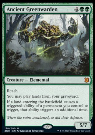 Ancient Greenwarden (Zendikar Rising) Trading Card