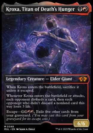 Kroxa, Titan of Death's Hunger (Multiverse Legends) Trading Card