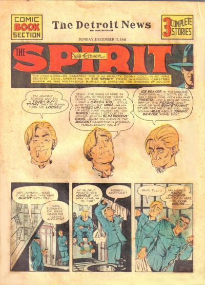 Spirit Section #12/15/1940 Comic