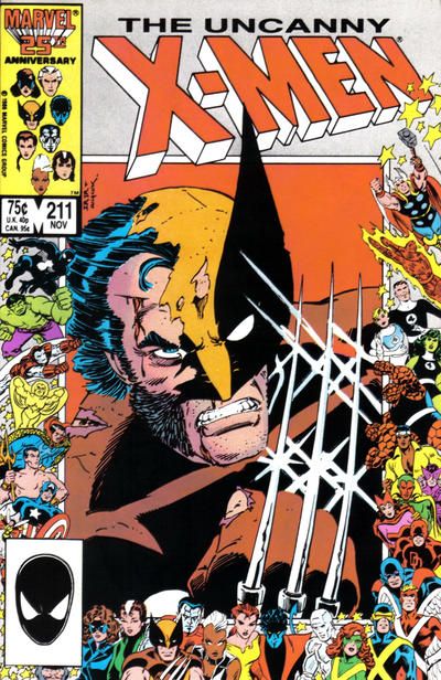 Uncanny X-Men #211 Comic