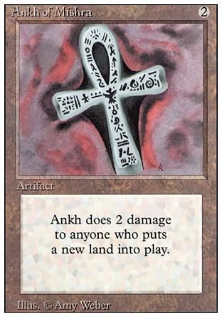 Ankh of Mishra (Revised Edition) Trading Card