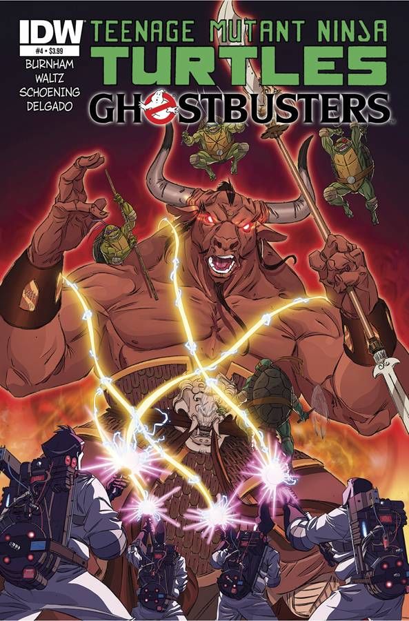 Teenage Mutant Ninja Turtles/Ghostbusters #4 Comic