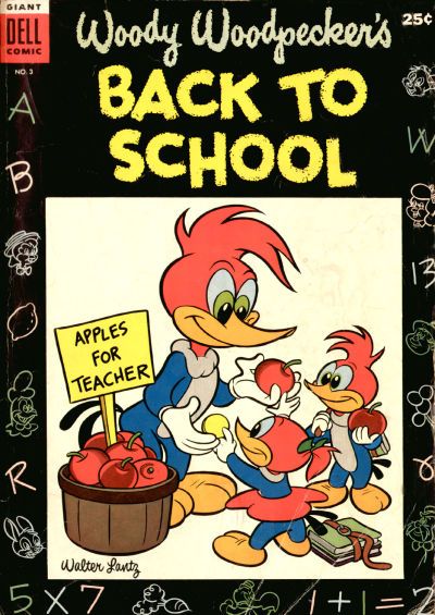 Woody Woodpecker Back To School #3 Comic