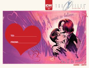 X-files Season 11 #7 (Valentines Day Card Variant)