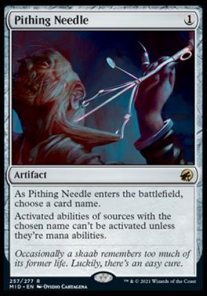 Pithing Needle (Innistrad: Midnight Hunt)