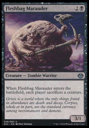 Fleshbag Marauder (Duel Decks : Anthology) Trading Card