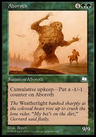 Aboroth (Weatherlight) Trading Card