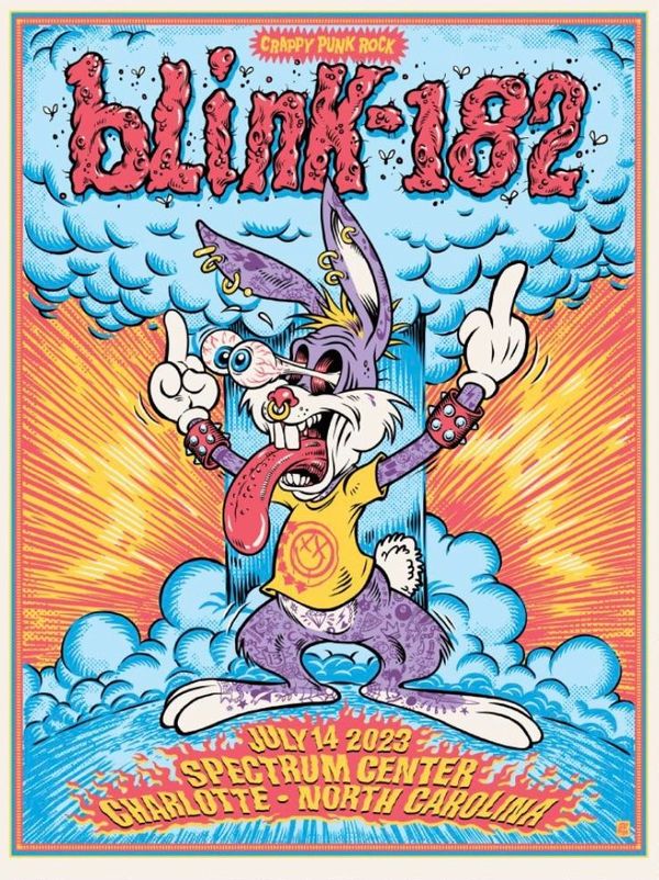 Blink 182 Spectrum Center 2023 Value - GoCollect (blink-182-spectrum ...