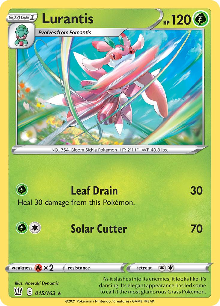 Lurantis (15/163) - Battle Styles Pokémon Card